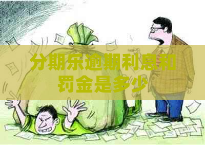 逾期利息和罚金是多少