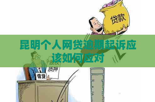 昆明个人网贷逾期起诉应该如何应对
