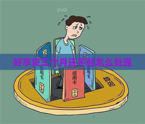 好享贷三个月还不起怎么处理
