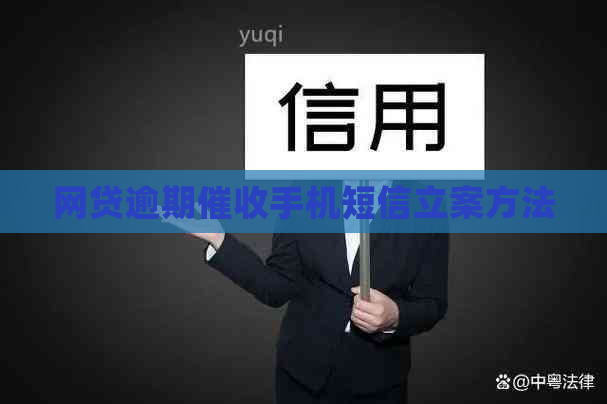网贷逾期手机短信立案方法