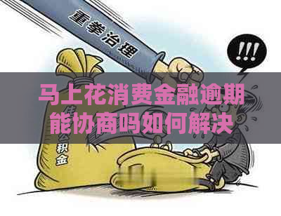 马上花消费金融逾期能协商吗如何解决