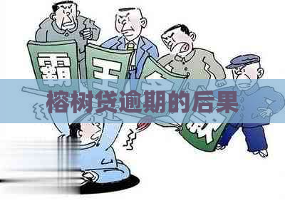 榕树贷逾期的后果
