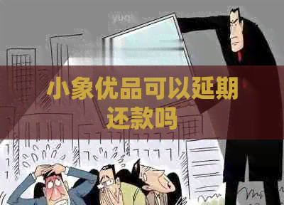 小象优品可以延期还款吗