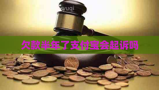 欠款半年了支付宝会起诉吗