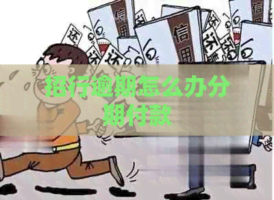 招行逾期怎么办分期付款