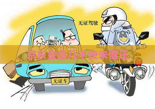 京东金条几千块未偿还