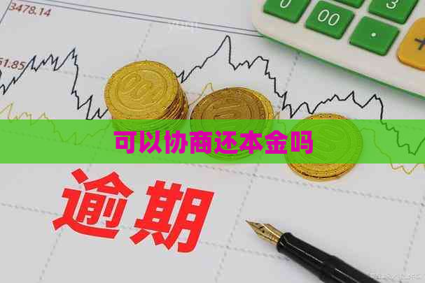 可以协商还本金吗