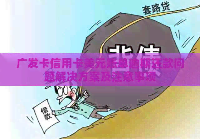 广发卡信用卡美元账单逾期还款问题解决方案及注意事项