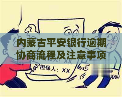 内蒙古平安银行逾期协商流程及注意事项