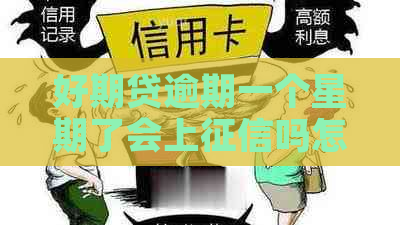 好期贷逾期一个星期了会上吗怎么办