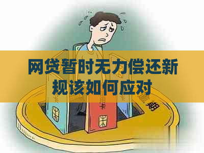 网贷暂时无力偿还新规该如何应对