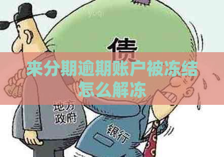 来分期逾期账户被冻结怎么解冻