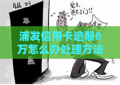 浦发信用卡逾期8万怎么办处理方法分享