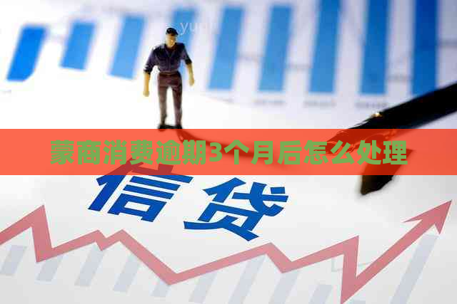 蒙商消费逾期3个月后怎么处理