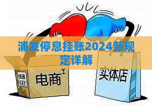 浦发停息挂账2024新规定详解