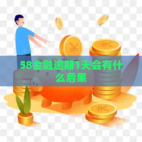 58金融逾期1天会有什么后果