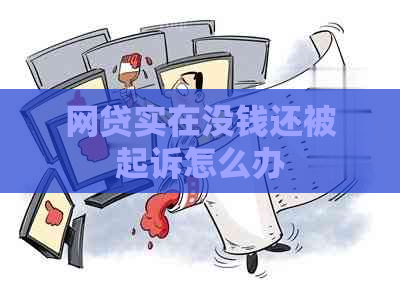网贷实在没钱还被起诉怎么办