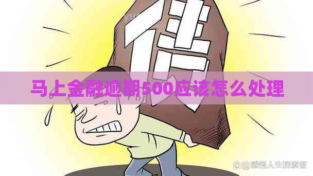 马上金融逾期500应该怎么处理