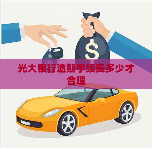光大银行逾期手续费多少才合理