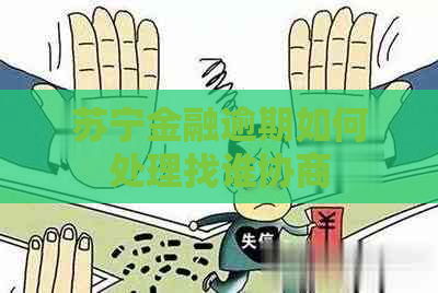 苏宁金融逾期如何处理找谁协商