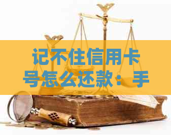 记不住信用卡号怎么还款：手机上查询账单，不记得信用卡号怎么办？