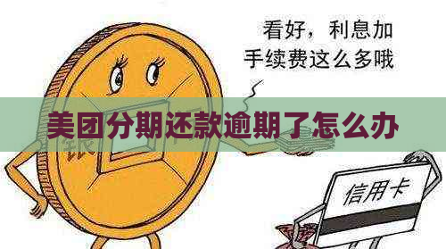 美团分期还款逾期了怎么办