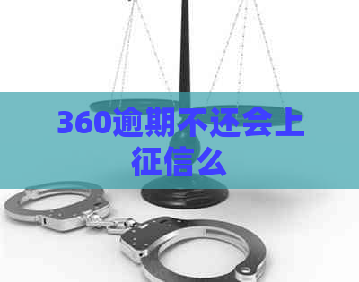 360逾期不还会上么