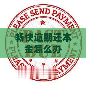 畅快逾期还本金怎么办