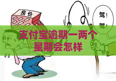 支付宝逾期一两个星期会怎样