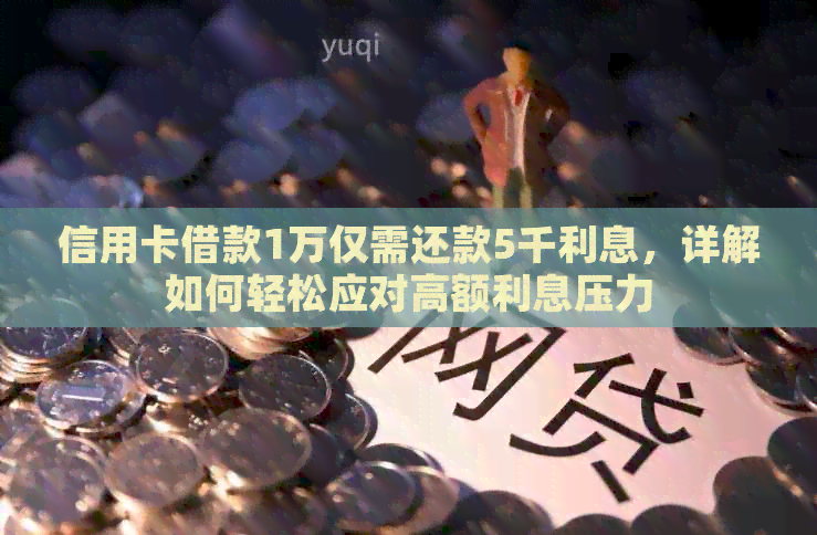 信用卡借款1万仅需还款5千利息，详解如何轻松应对高额利息压力