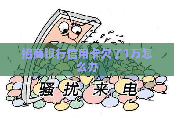招商银行信用卡欠了1万怎么办