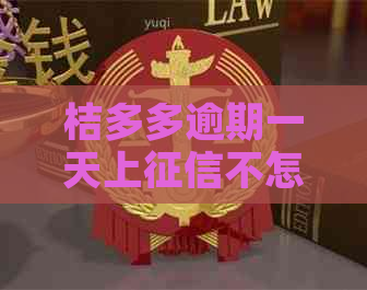 桔多多逾期一天上不怎么办