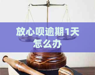 放心呗逾期1天怎么办