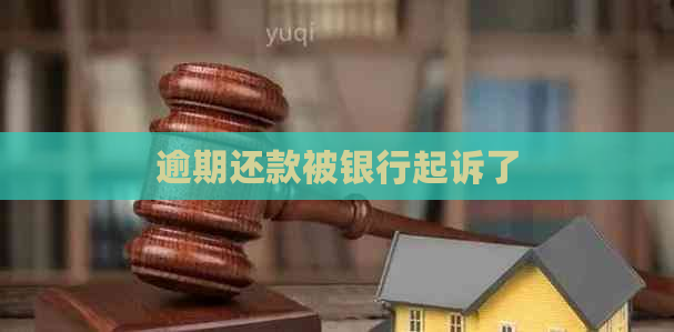 逾期还款被银行起诉了