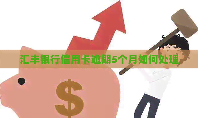 汇丰银行信用卡逾期5个月如何处理