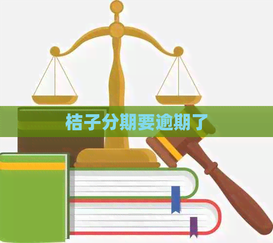桔子分期要逾期了