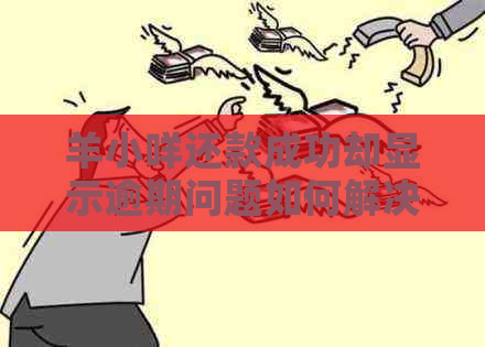 羊小咩还款成功却显示逾期问题如何解决