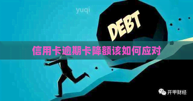 信用卡逾期卡降额该如何应对