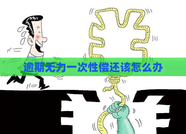 逾期无力一次性偿还该怎么办