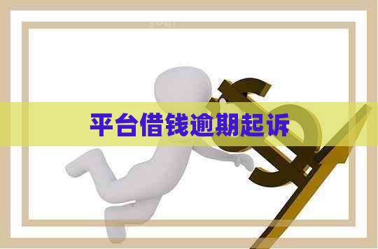平台借钱逾期起诉