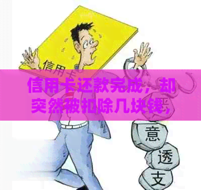 信用卡还款完成，却突然被扣除几块钱，这究竟是何原因？