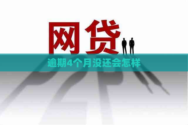 逾期4个月没还会怎样