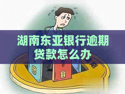 湖南东亚银行逾期贷款怎么办