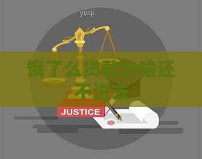 饿了么贷款为啥还不进去