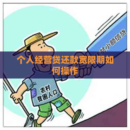 个人经营贷还款宽限期如何操作