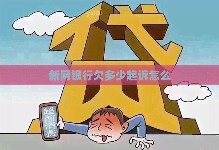 新网银行欠多少起诉怎么
