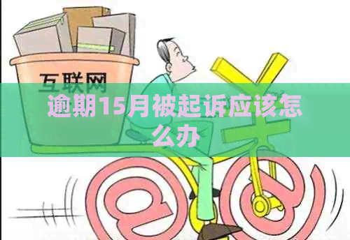 逾期15月被起诉应该怎么办