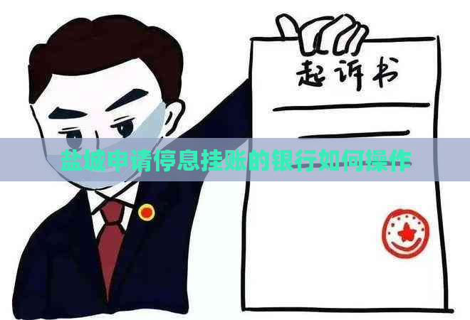 盐城申请停息挂账的银行如何操作