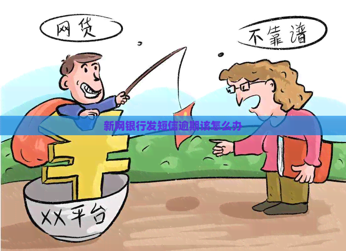 新网银行发短信逾期该怎么办