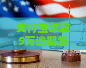 信用卡欠款5万逾期怎么处理